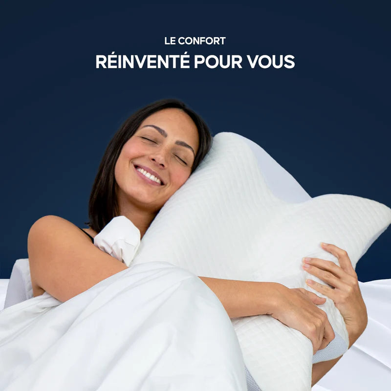 DreamContour | Oreiller Orthopédique contre la Douleur Cervicale