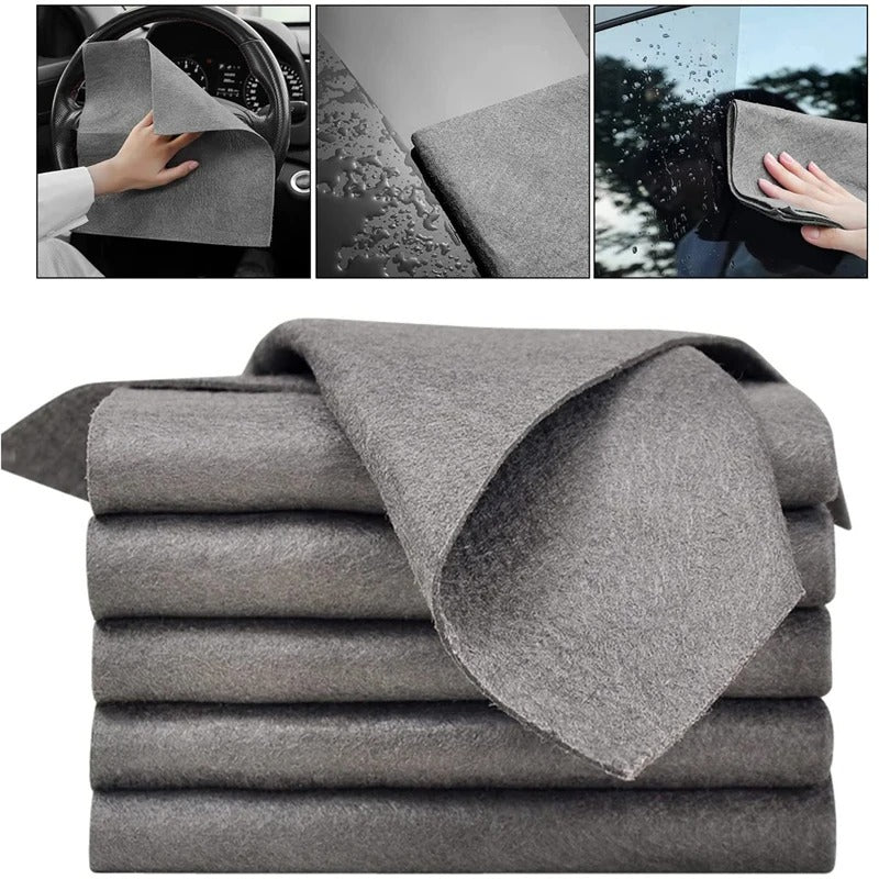 CrystalWipe | Lingette Microfibre Haute Précision pour Surfaces
