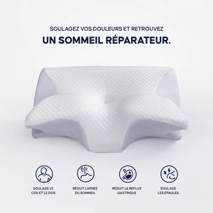 DreamContour | Oreiller Orthopédique contre la Douleur Cervicale