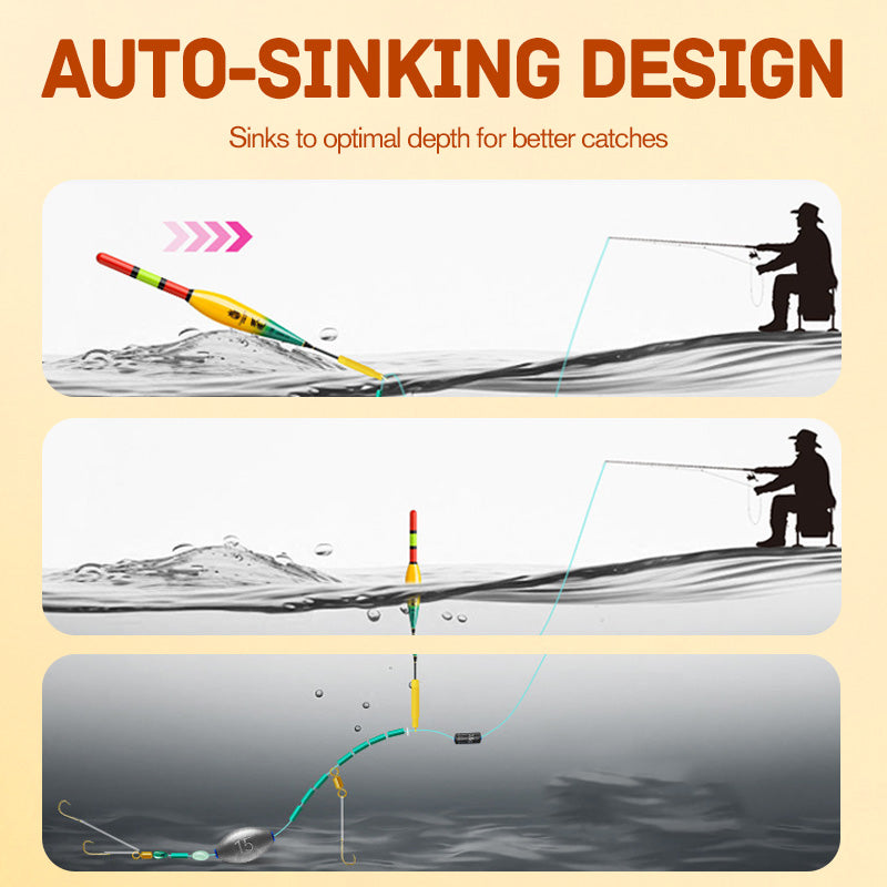 FishMate | Ligne de Pêche Complète avec Flotteur
