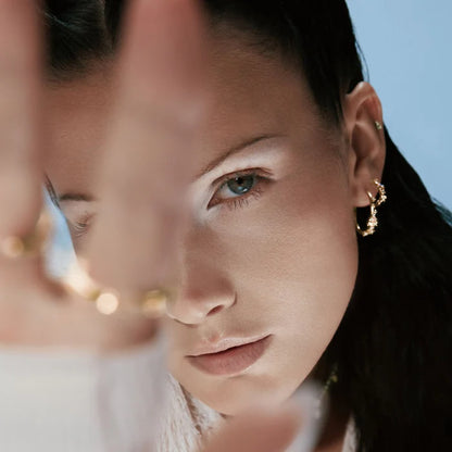 CrystalBoreal | Bague luxueuse à l éclat arctique raffiné