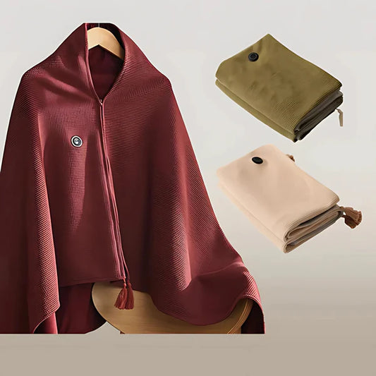 HeatWrap | Écharpe et Couverture Chauffante USB Portable