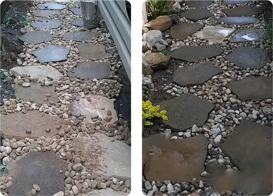 Lockscape | Colle Paillis Adhésive pour un Jardin Propre et Soigné