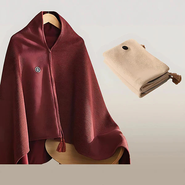HeatWrap | Écharpe et Couverture Chauffante USB Portable