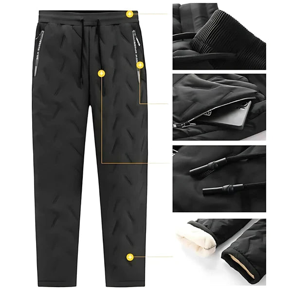 ThermaWear | Pantalon d’Hiver Imperméable en Polaire Unisexe