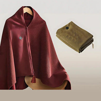 HeatWrap | Écharpe et Couverture Chauffante USB Portable