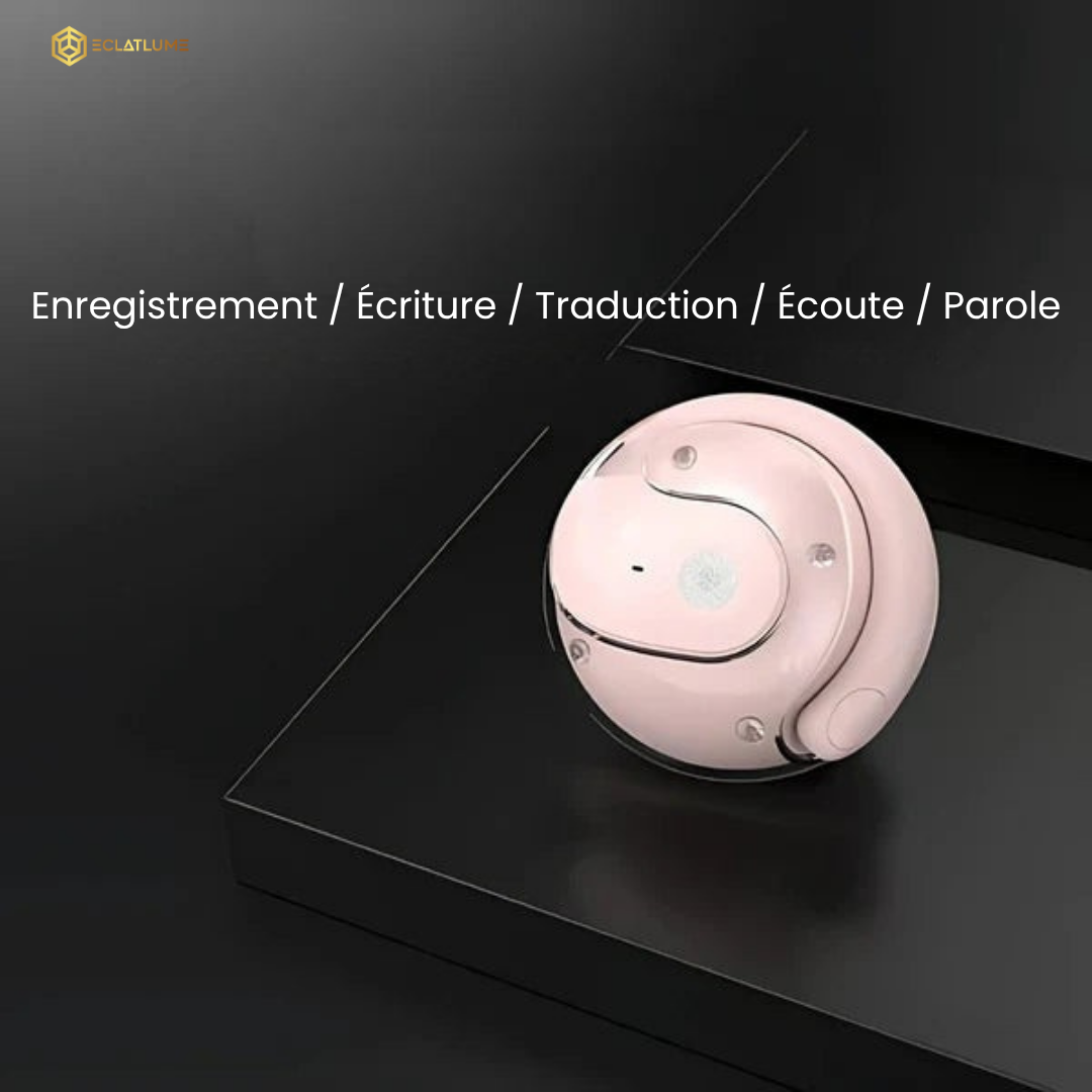 SmartBuds | Écouteurs Bluetooth Sans Fil avec Fonction de Traduction IA