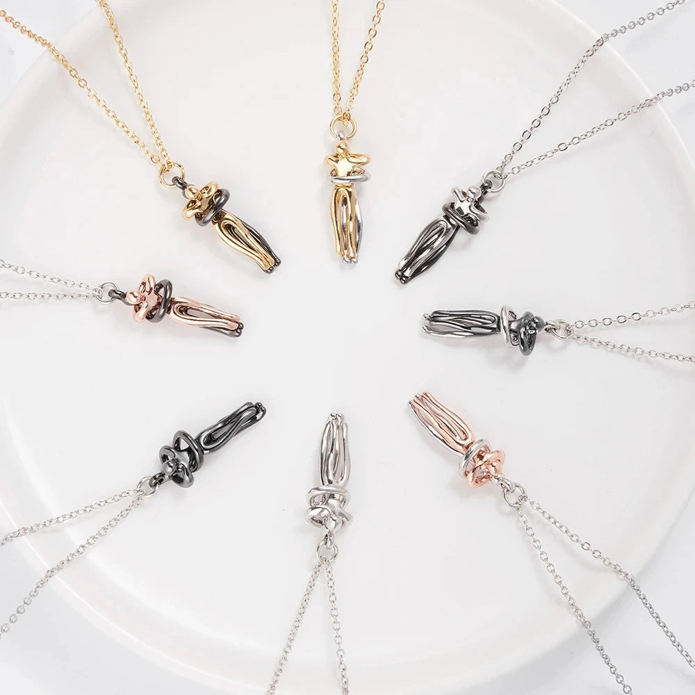 LoveHug | Collier Couple en Or pour un Amour Éternel