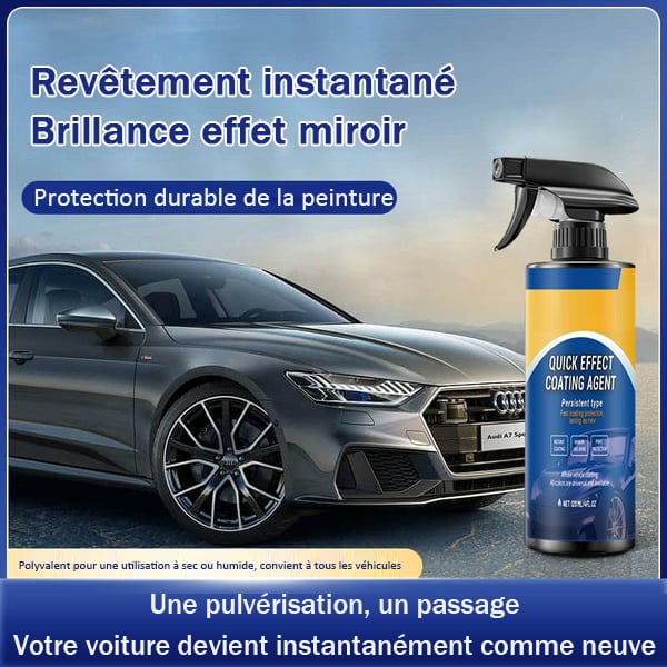 QuickCoating Spray | Brillance & Protection Instantanée pour Votre Voiture