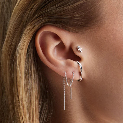 AuroraShine | Boucles d’Oreilles Intemporelles au Design Éclatant