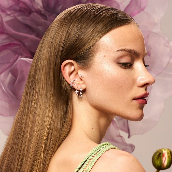 BloomAura | Boucles d’oreilles fleur à élégance naturelle