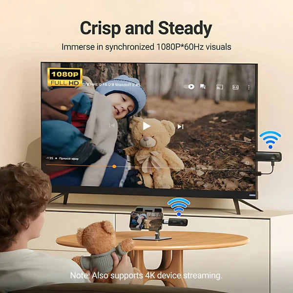 SmartStream | Adaptateur HDMI Sans Fil 4K