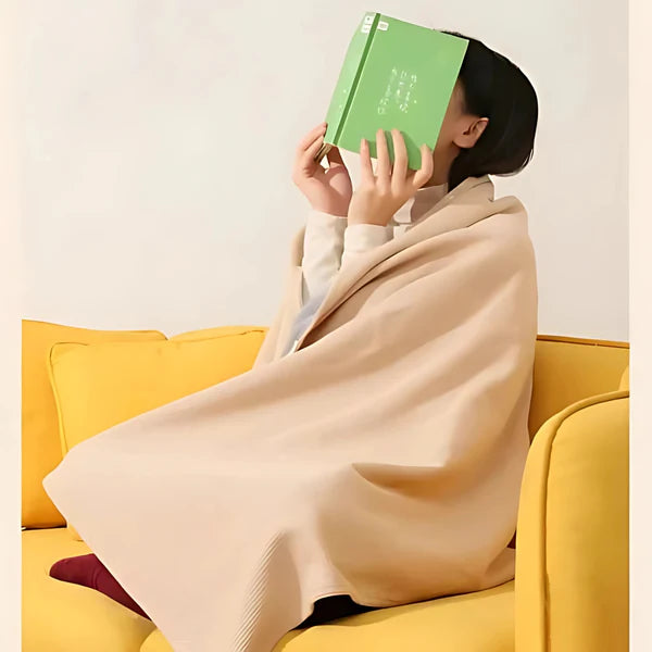 HeatWrap | Écharpe et Couverture Chauffante USB Portable