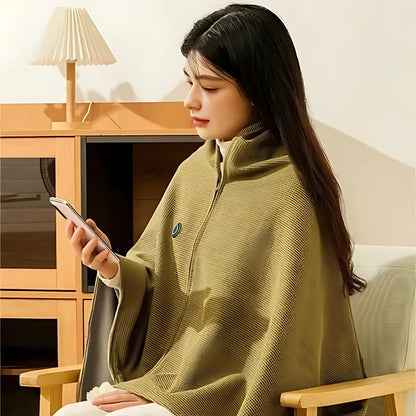 HeatWrap | Écharpe et Couverture Chauffante USB Portable