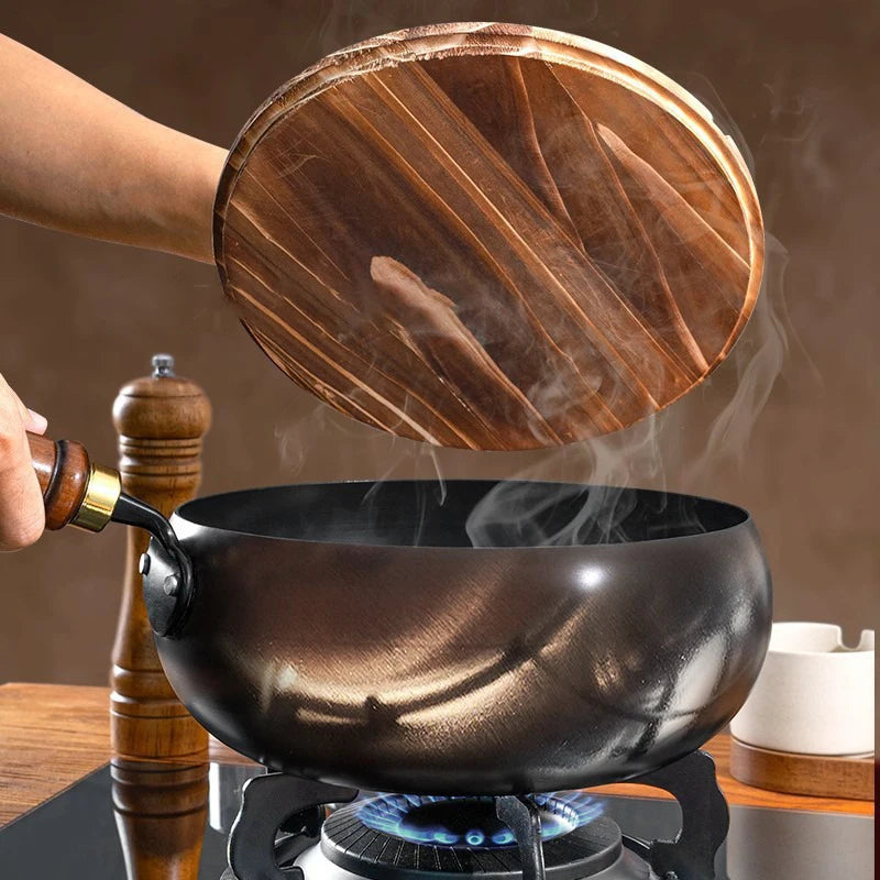 BellyPan Pro | Grande Poêle Wok Antiadhésive pour une Cuisine Saine & Rapide