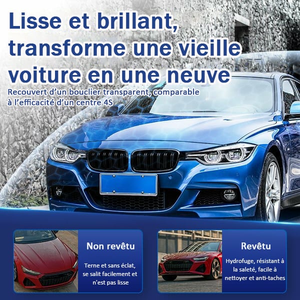 QuickCoating Spray | Brillance & Protection Instantanée pour Votre Voiture