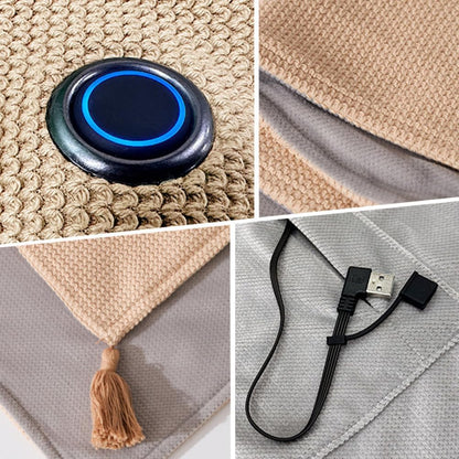 HeatWrap | Écharpe et Couverture Chauffante USB Portable