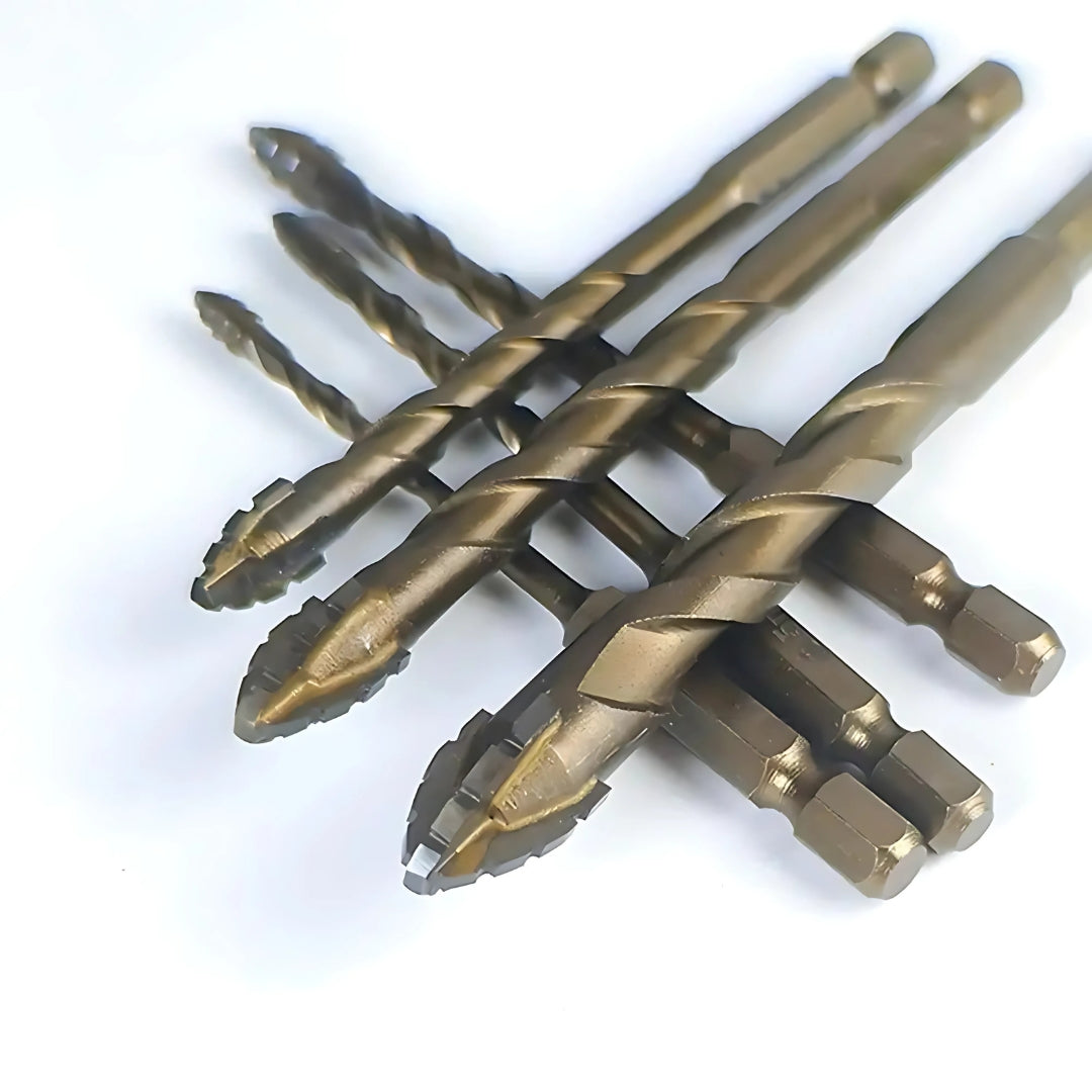 DrillPro | Ensemble de Forets et Tarauds de Haute Qualité avec Revêtement en Titane – Lot de 5