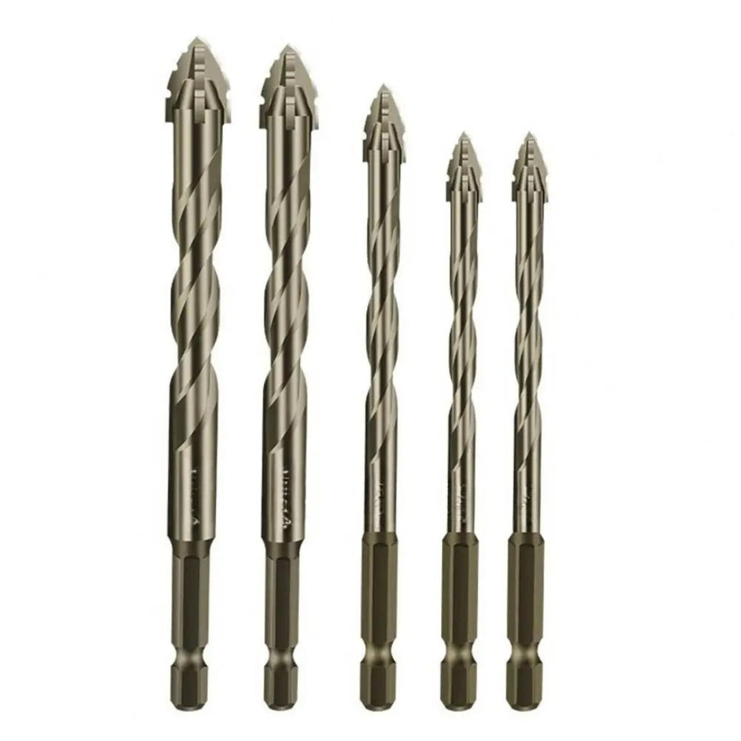 DrillPro | Ensemble de Forets et Tarauds de Haute Qualité avec Revêtement en Titane – Lot de 5