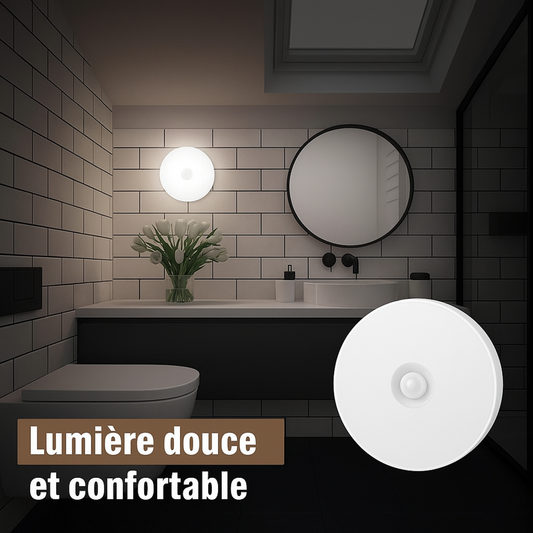 LiteStep | Lampe de nuit LED intelligente avec détecteur de mouvement et rechargeable par USB