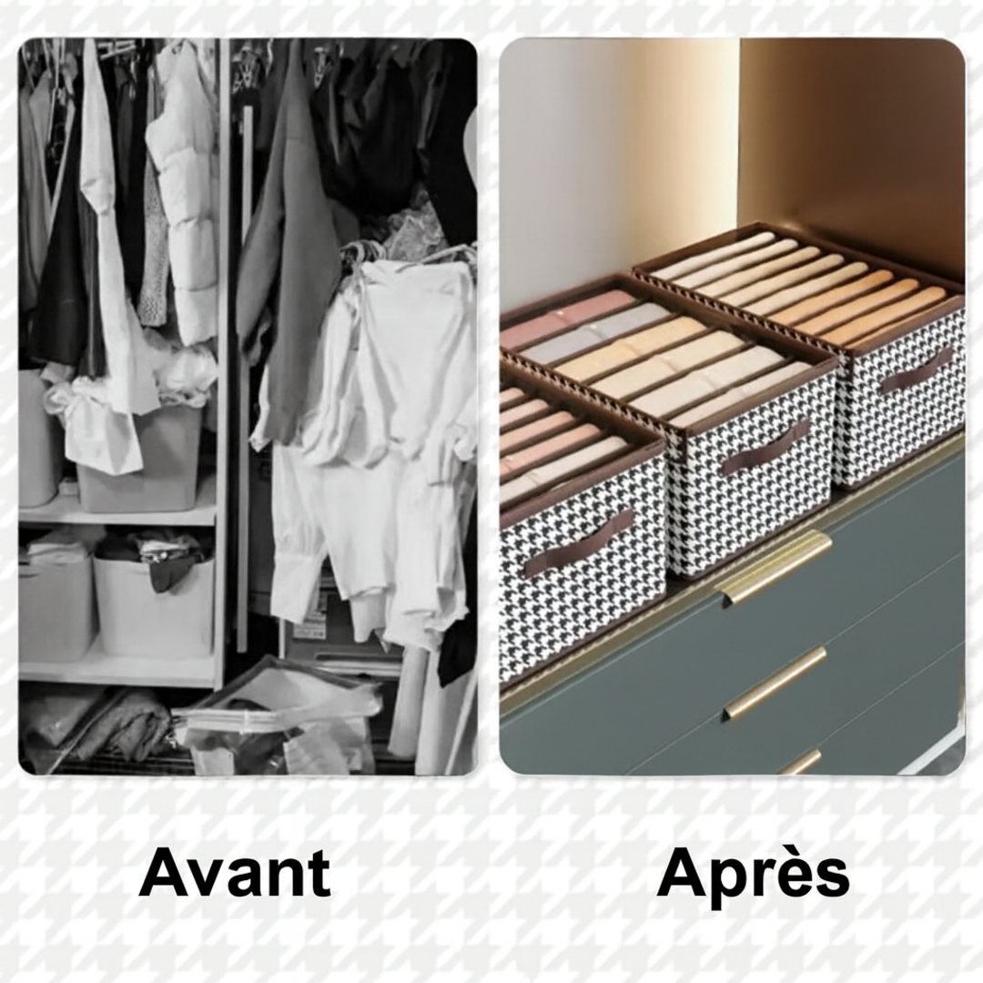 FoldEase Box | Boîte de rangement pliable