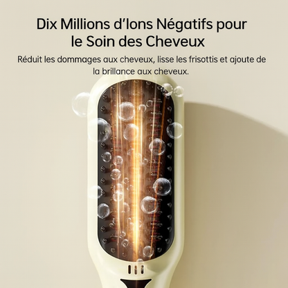 IonGlow Brosse | Brosse lissante aux ions négatifs pour des cheveux soyeux instantanément !