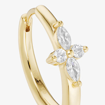 BloomAura | Boucles d’oreilles fleur à élégance naturelle