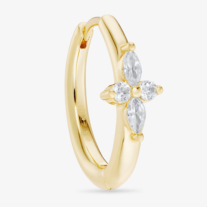 BloomAura | Boucles d’oreilles fleur à élégance naturelle