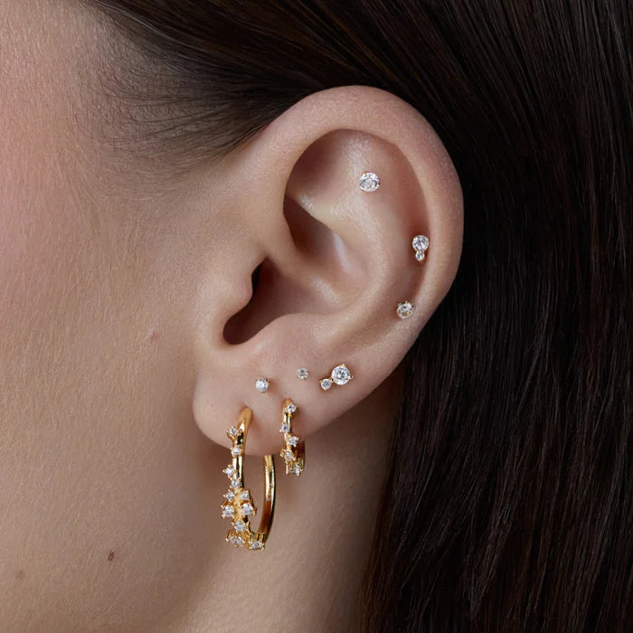 CrystalBoreal | Bague luxueuse à l éclat arctique raffiné