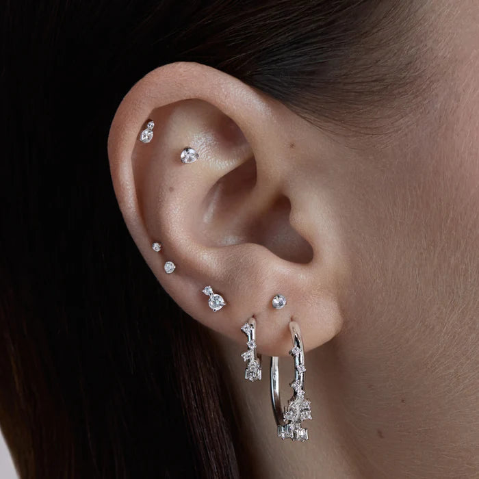 CrystalBoreal | Bague luxueuse à l éclat arctique raffiné