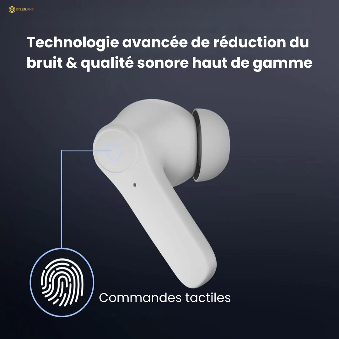 LinguaBuds | Écouteurs IA avec Traduction Instantanée dans Plus de 100 Langues
