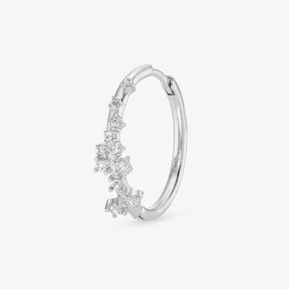 CrystalBoreal | Bague luxueuse à l éclat arctique raffiné