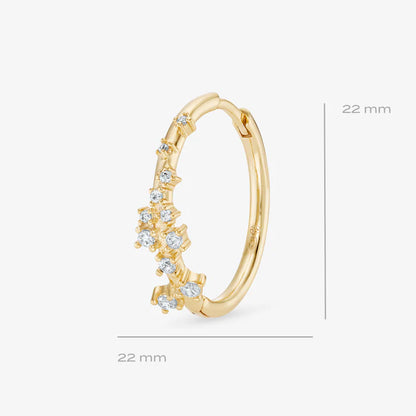 CrystalBoreal | Bague luxueuse à l éclat arctique raffiné