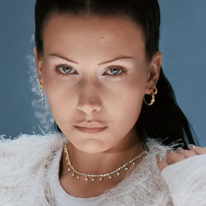 CrystalBoreal | Bague luxueuse à l éclat arctique raffiné