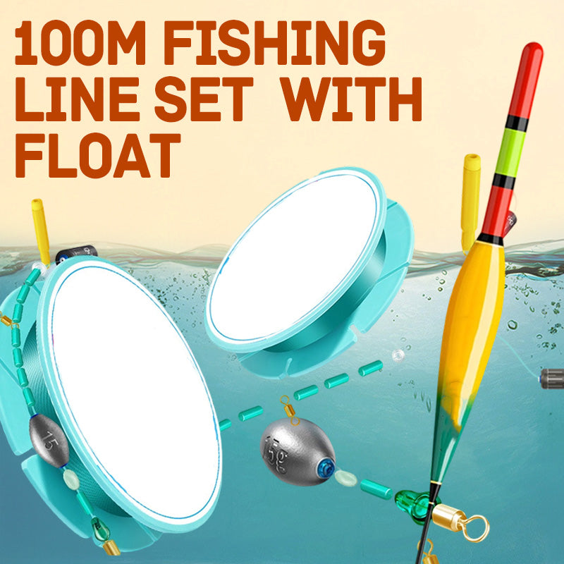 FishMate | Ligne de Pêche Complète avec Flotteur
