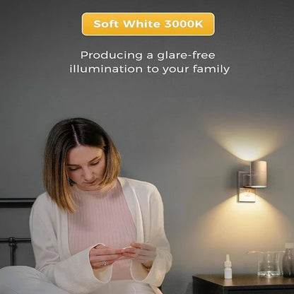 ZenLight | Veilleuse LED Chaude avec Capteur Automatique & Variateur