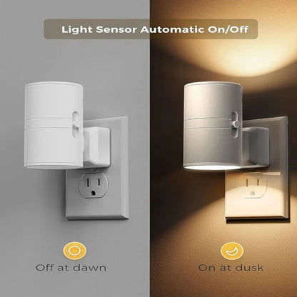 ZenLight | Veilleuse LED Chaude avec Capteur Automatique & Variateur