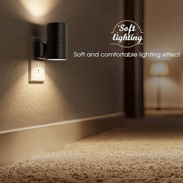 ZenLight | Veilleuse LED Chaude avec Capteur Automatique & Variateur