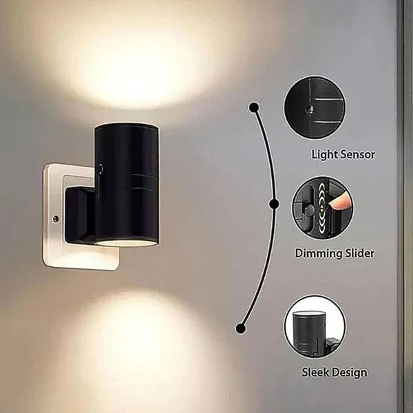 ZenLight | Veilleuse LED Chaude avec Capteur Automatique & Variateur