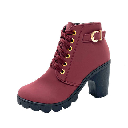 ChicStep Boots | Bottes Élégantes avec Talon Bloc Confortable