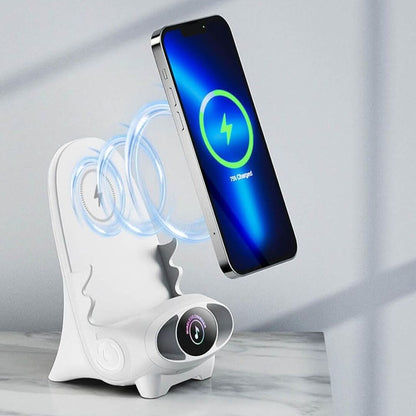 WirelessLounge | Mini fauteuil intelligent pour recharger et se divertir