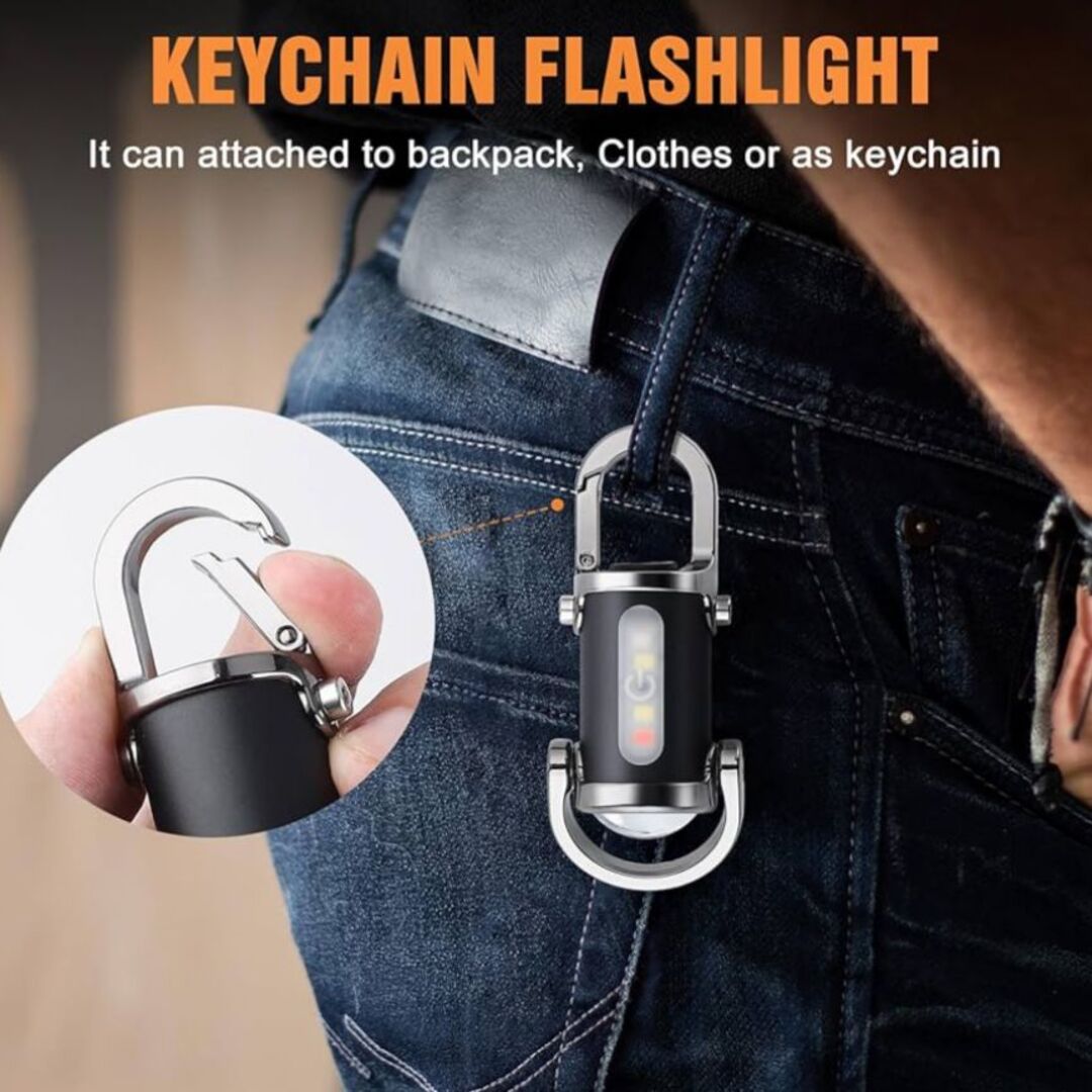 MiniFlash | Lampe de Poche Rechargeable Porte-Clés