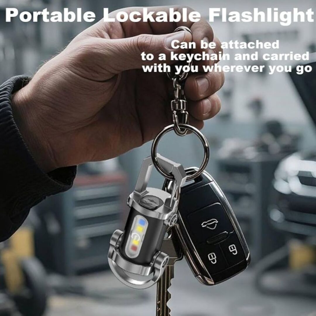 MiniFlash | Lampe de Poche Rechargeable Porte-Clés