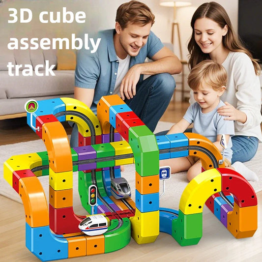 DIY CubeTrack | Jeu Créatif et Actif pour Enfants