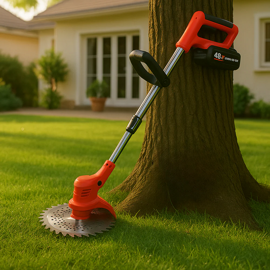 PowerTrim | Débroussailleuse Sans Fil Puissante pour Jardin Impeccable