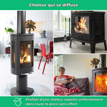 ThermaFan | Ventilateur pour Poêle – Économie d’Énergie et Chaleur Efficace