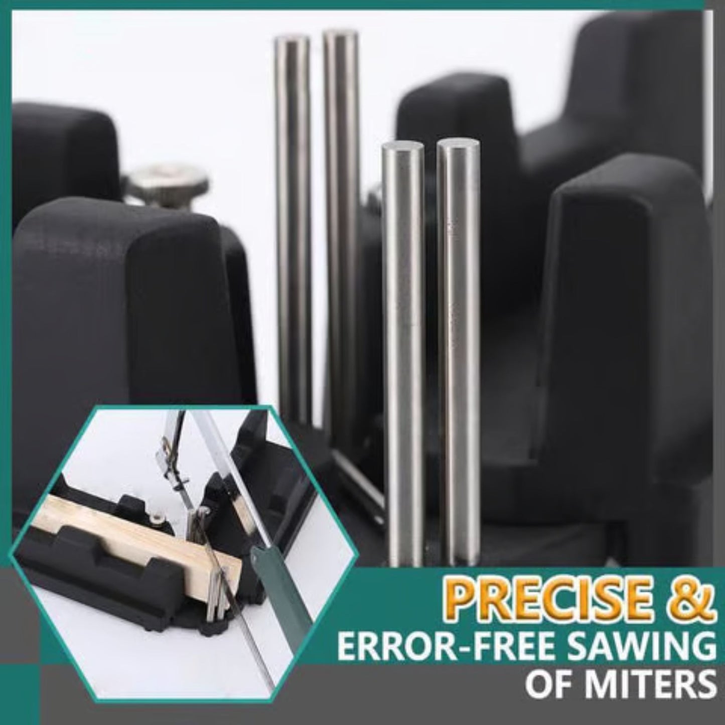 AnglePro | Outil 2-en-1 de Coupe et de Mesure pour des Joints Parfaits