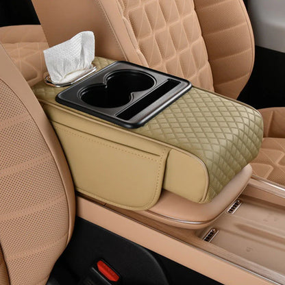 DriveEase | Coussin d’Accoudoir Auto Multifonction
