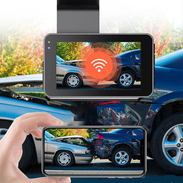 VisionRide | Dashcam HD avec WiFi, GPS et Vision Nocturne !