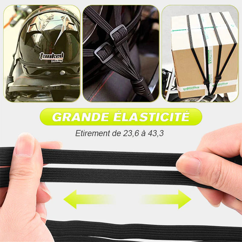 GripCord | Sandow Élastique Premium pour Transport Sécurisé